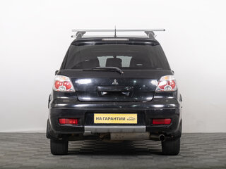 2006 Mitsubishi Outlander I, чёрный, 649000 рублей, вид 4