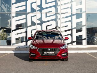 2018 Hyundai Solaris II, красный, 1249000 рублей, вид 3