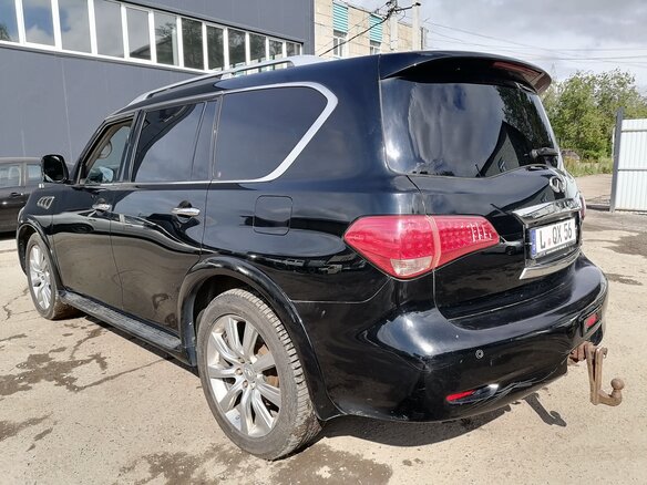 2013 Infiniti QX56 II, чёрный, 1000000 рублей - вид 5