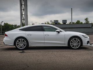 2018 Audi A7 55 TFSI II (4K), белый, 4750000 рублей, вид 4