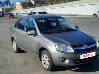 2013 Lada (ВАЗ) Granta I, серый, 650000 рублей, вид 3