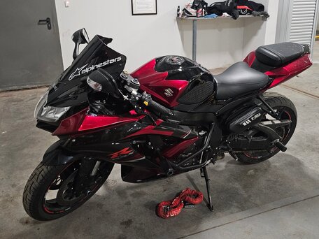 2008 Suzuki GSX-R 750, чёрный, 820000 рублей, вид 4