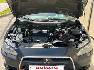 2014 Mitsubishi Lancer X Рестайлинг, чёрный, 940000 рублей, вид 2