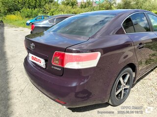 2009 Toyota Avensis III, фиолетовый, 1000000 рублей, вид 3