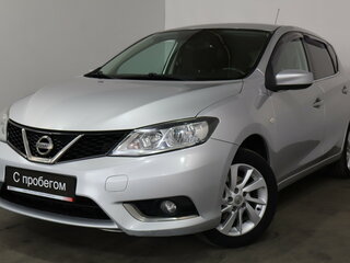 2015 Nissan Tiida II, серебристый, 899000 рублей, вид 3