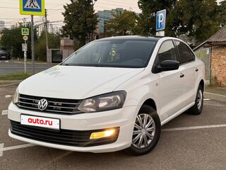 2018 Volkswagen Polo V Рестайлинг, белый, 650000 рублей, вид 4
