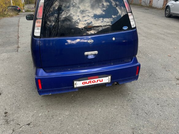 2001 Nissan Cube I Рестайлинг (Z10), синий, 90000 рублей - вид 2