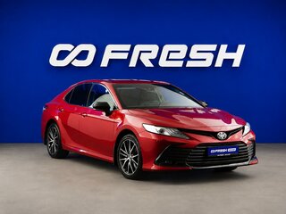 2021 Toyota Camry VIII (XV70) Рестайлинг, красный, 3325077 рублей, вид 1