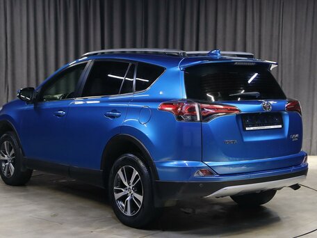 2015 Toyota RAV4 IV (XA40) Рестайлинг, синий, 1799000 рублей, вид 4