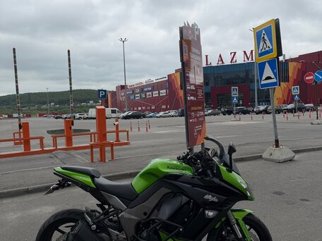 2011 Kawasaki Z 1000SX, зелёный, 579000 рублей, вид 4