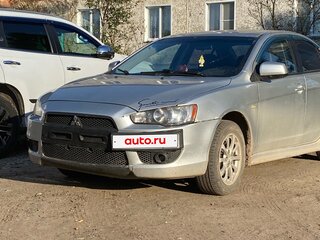 2007 Mitsubishi Lancer X, серый, 375000 рублей, вид 1