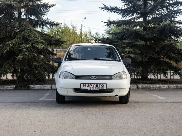 2011 Lada (ВАЗ) Kalina I, белый, 330000 рублей - вид 4
