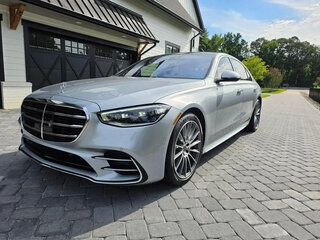 2026 Mercedes-Benz S-Класс 580 Long 4MATIC VII (W223), серебристый, 16885300 рублей, вид 3