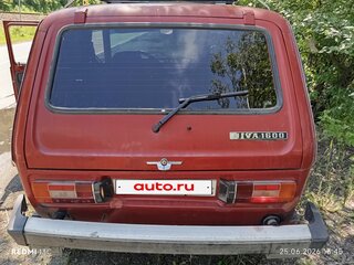 1993 Lada (ВАЗ) 2121 (4x4) I, красный, 200000 рублей, вид 2