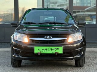 2014 Lada (ВАЗ) Granta I, чёрный, 399000 рублей, вид 5