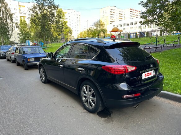 2012 Infiniti EX25 I (J50), чёрный, 1700000 рублей - вид 9