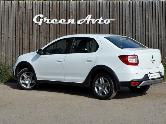 2019 Renault Logan Stepway II Рестайлинг, белый, 1060000 рублей - вид 6