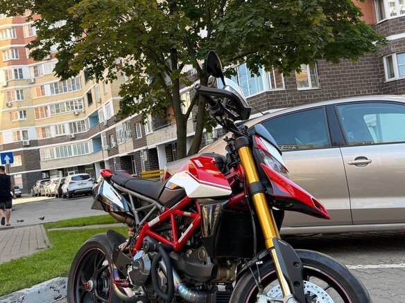 2019 Ducati Hypermotard, красный, 1550000 рублей - вид 7