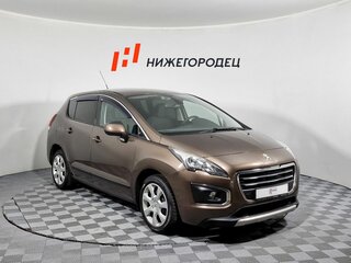 2014 Peugeot 3008 I Рестайлинг, коричневый, 889000 рублей, вид 3