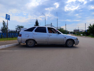 2001 Lada (ВАЗ) 2112, серебристый, 55000 рублей, вид 2