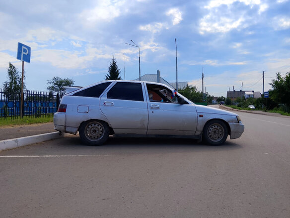 2001 Lada (ВАЗ) 2112, серебристый - вид 1