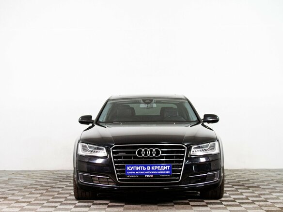2015 Audi A8 Long III (D4) Рестайлинг, чёрный, 2629000 рублей - вид 1