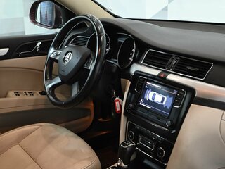 2014 Skoda Superb II Рестайлинг, фиолетовый, 950000 рублей, вид 3