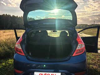 2014 Hyundai Solaris I Рестайлинг, синий, 780000 рублей, вид 4