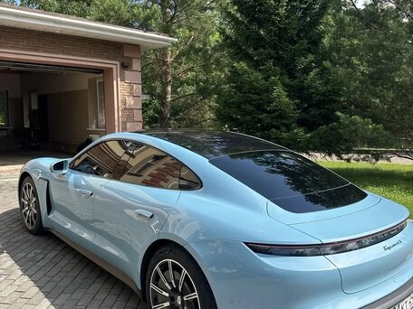 2021 Porsche Taycan 4S I, синий, 8500000 рублей, вид 1