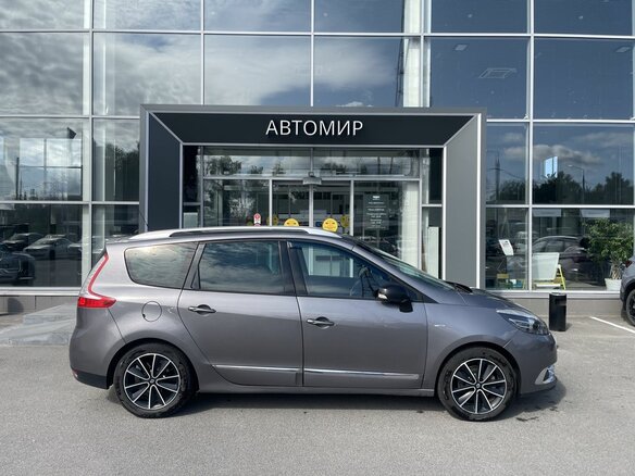 2013 Renault Scenic Grand III Рестайлинг, серый - вид 3
