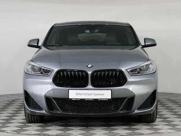 2022 BMW X2 xDrive18d I (F39), серый - вид 2