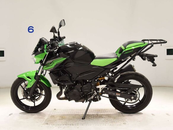 2025 Kawasaki Z 400, чёрный, 675000 рублей