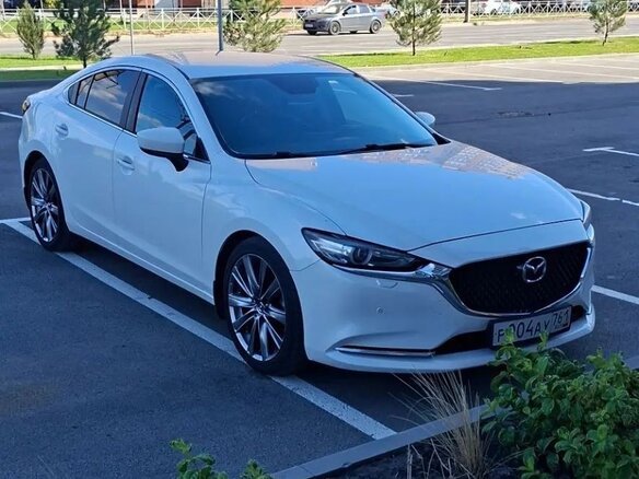2018 Mazda 6 III (GJ) Рестайлинг 2, белый, 2050000 рублей - вид 5