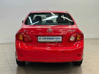 2007 Toyota Corolla AMT X (E140, E150), красный, 600000 рублей, вид 3