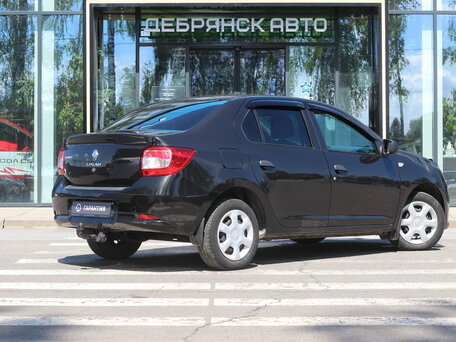 2018 Renault Logan II, чёрный, 760000 рублей, вид 3