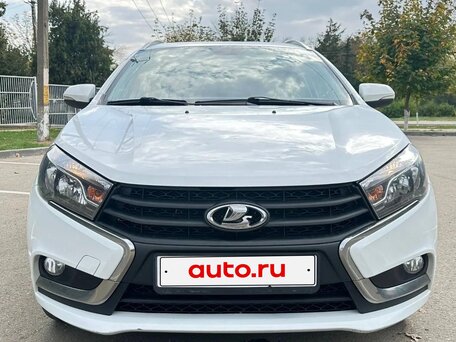 2019 Lada (ВАЗ) Vesta SW I, белый, 850000 рублей, вид 3