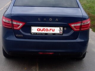 2017 Lada (ВАЗ) Vesta I, синий, 550000 рублей, вид 4