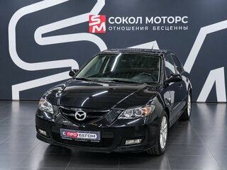 2008 Mazda 3 I (BK) Рестайлинг, чёрный, 639900 рублей, вид 4