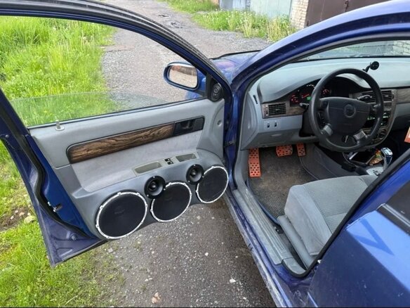 2009 Chevrolet Lacetti I, синий, 700000 рублей - вид 5