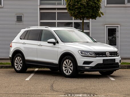 2017 Volkswagen Tiguan II, белый, 1995000 рублей, вид 3