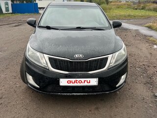 2014 Kia Rio 6-speed III, чёрный, 800000 рублей, вид 1