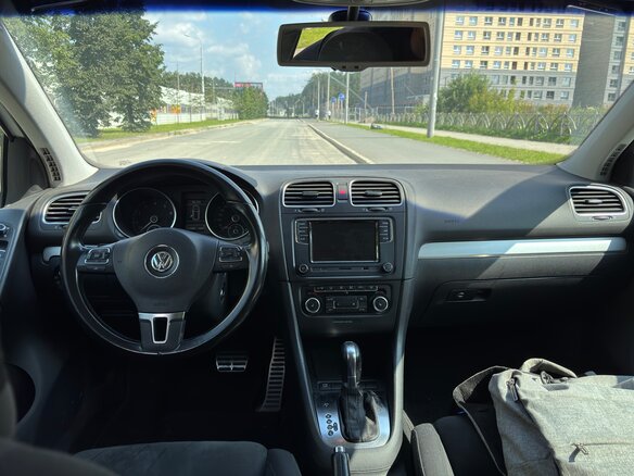 2011 Volkswagen Golf VI, белый, 795000 рублей - вид 9