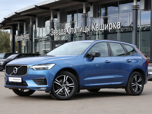 2019 Volvo XC60 II, синий, 3039000 рублей
