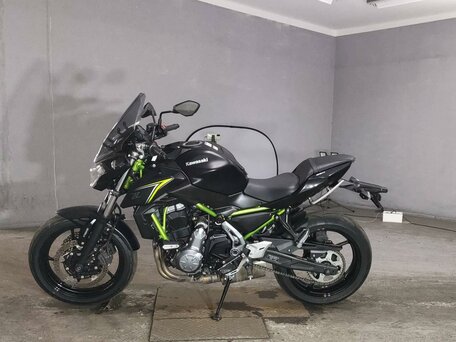 2017 Kawasaki Z 650, чёрный, 727000 рублей, вид 1