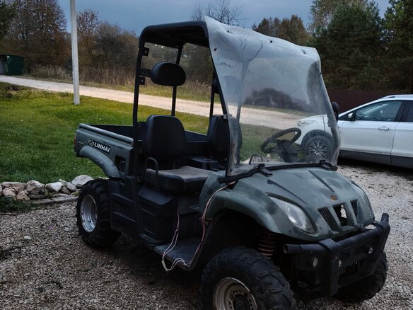2009 Linhai D300, зелёный, 260000 рублей - вид 1