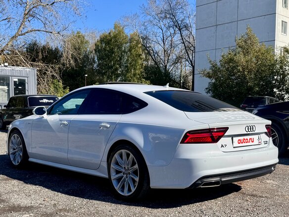 2017 Audi A7 I (4G) Рестайлинг, белый, 2800000 рублей - вид 10