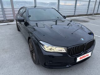2016 BMW 7 серии Long 730Ld xDrive VI (G11/G12), чёрный, 5000000 рублей, вид 4