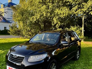 2012 Hyundai Santa Fe II Рестайлинг, синий, 1600000 рублей, вид 1
