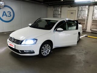 2013 Volkswagen Passat B7, белый, 855000 рублей, вид 3