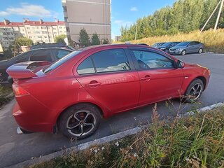 2007 Mitsubishi Lancer X, красный, 380000 рублей, вид 3